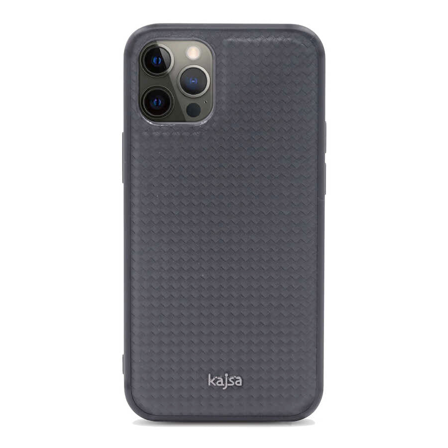iPhone 12 Pro Kılıf Kajsa Preppie Serisi Dark Kapak