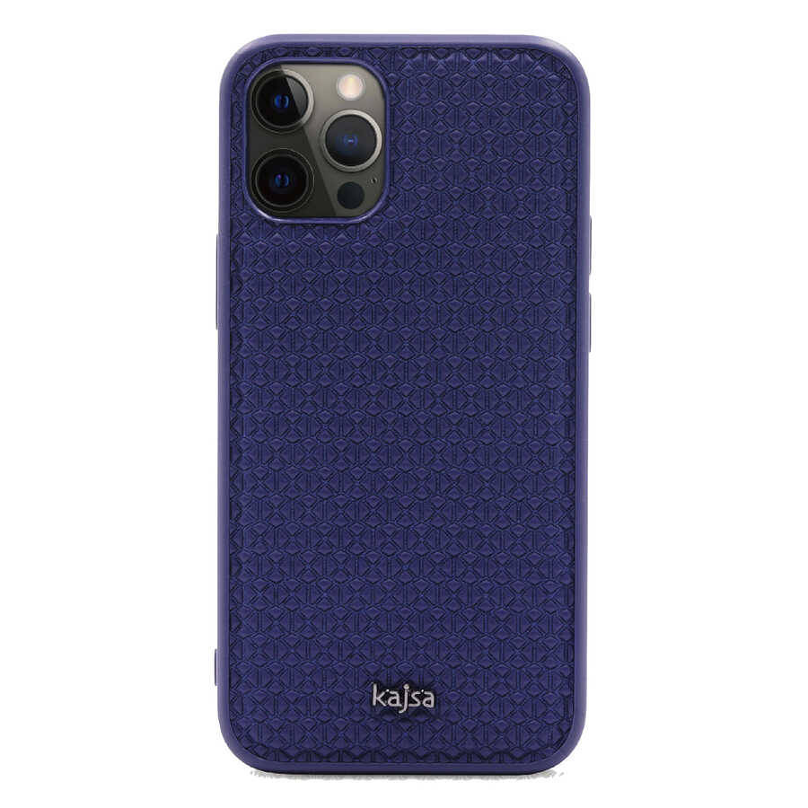 iPhone 12 Pro Kılıf Kajsa Splendid Serisi 3D Leaf Kapak