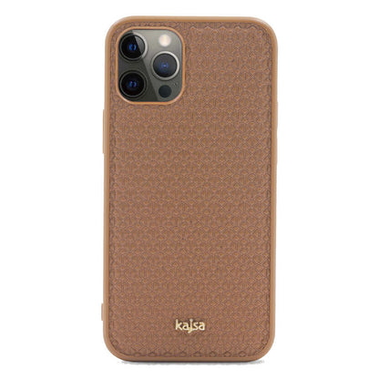 iPhone 12 Pro Kılıf Kajsa Splendid Serisi 3D Leaf Kapak