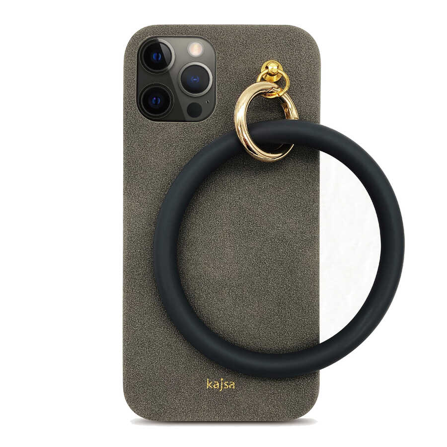 iPhone 12 Pro Kılıf Kajsa Splendid Serisi Morandi Ring Kapak