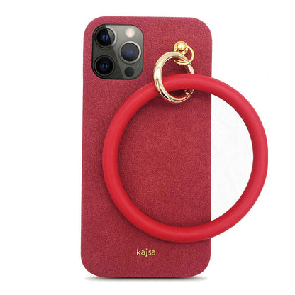 iPhone 12 Pro Kılıf Kajsa Splendid Serisi Morandi Ring Kapak