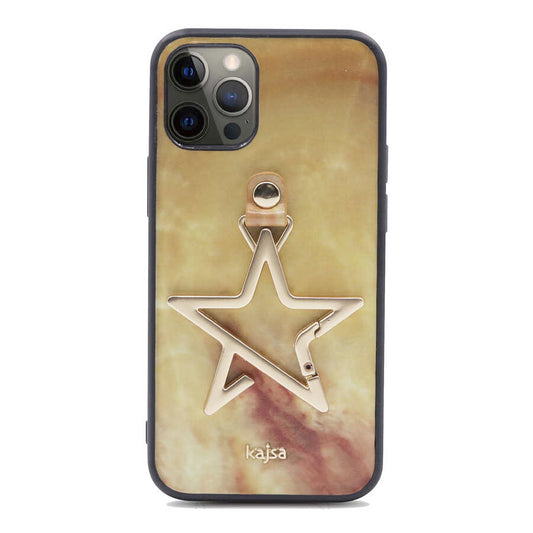 iPhone 12 Pro Kılıf Kajsa Starry Serisi Marble Kapak