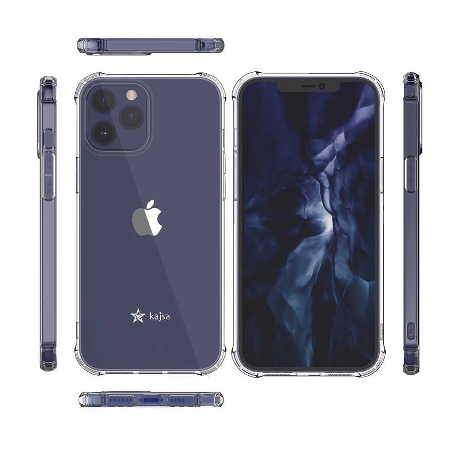 iPhone 12 Pro Kılıf Kajsa Transparent Kapak