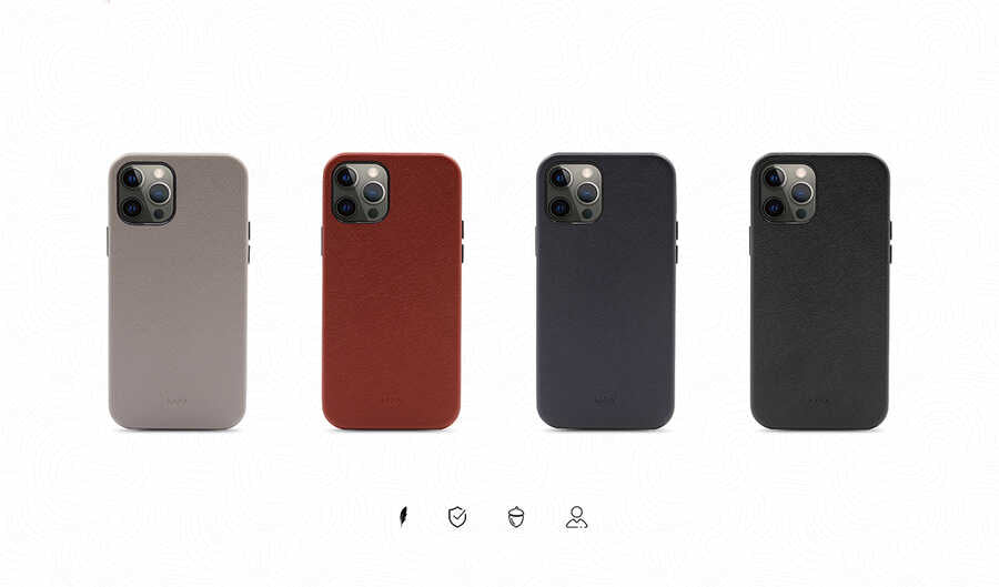 iPhone 12 Pro Kılıf Kajsa Woven Kapak