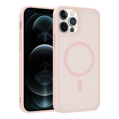 Apple iPhone 12 Pro Kılıf M-safe Şarj Özellikli Zore Babet Kapak