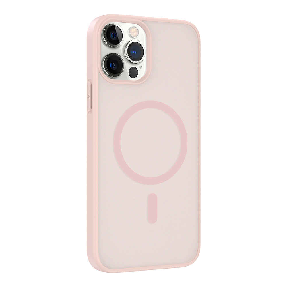 Apple iPhone 12 Pro Kılıf M-safe Şarj Özellikli Zore Babet Kapak