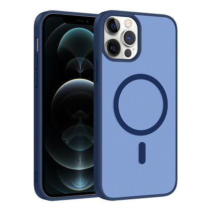 Apple iPhone 12 Pro Kılıf M-safe Şarj Özellikli Zore Babet Kapak