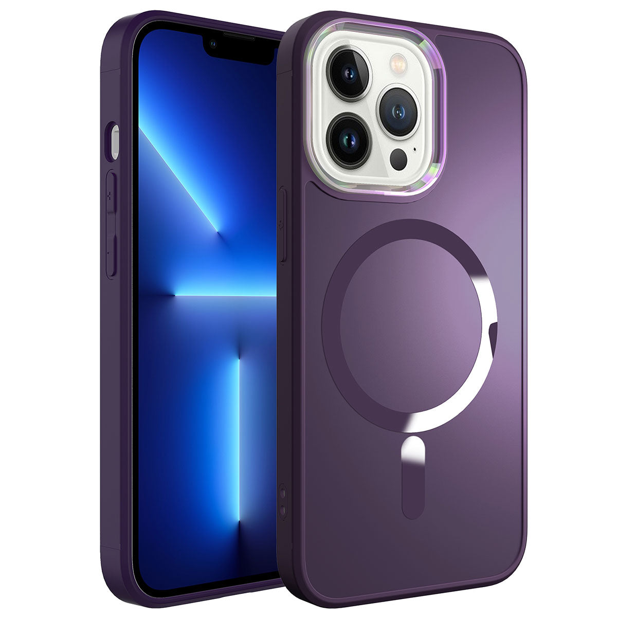 Apple iPhone 12 Pro Kılıf M-safe Wireless Şarj Özellikli Zore Stil Kapak