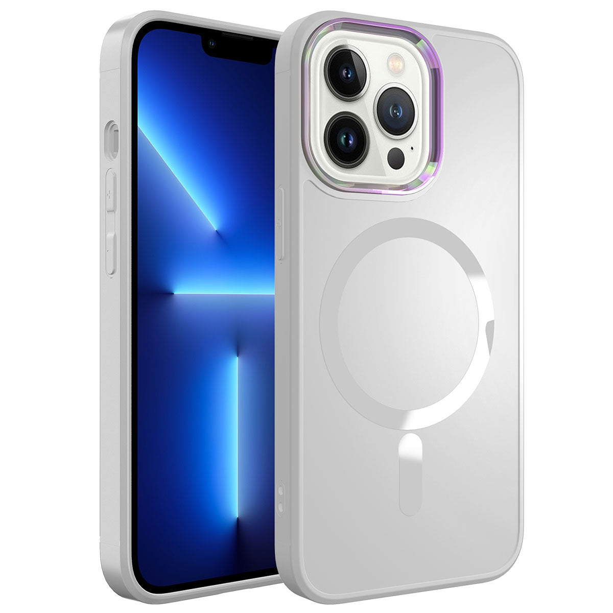 Apple iPhone 12 Pro Kılıf M-safe Wireless Şarj Özellikli Zore Stil Kapak