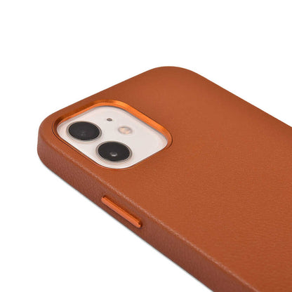 iPhone 12 Pro Kılıf Wiwu Calfskin Kapak
