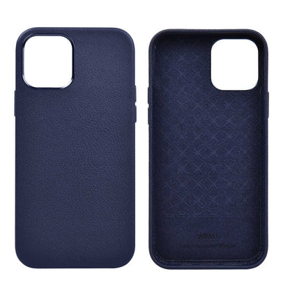iPhone 12 Pro Kılıf Wiwu Calfskin Kapak