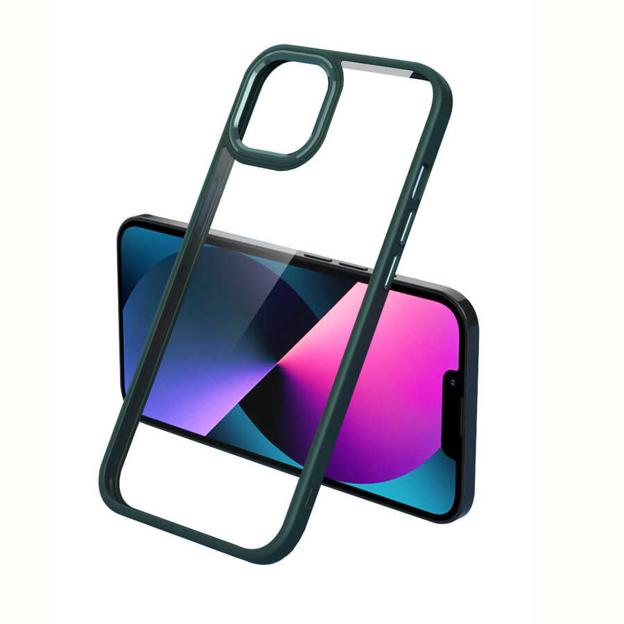 Apple iPhone 12 Pro Kılıf Zore Krom Kapak