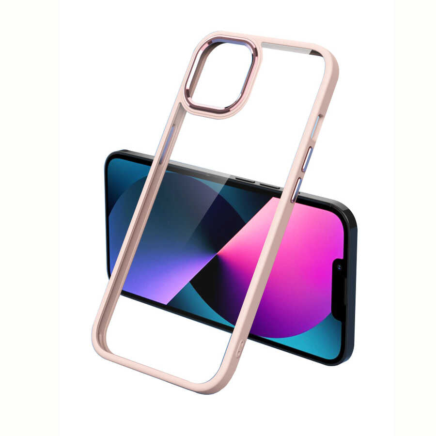 Apple iPhone 12 Pro Kılıf Zore Krom Kapak