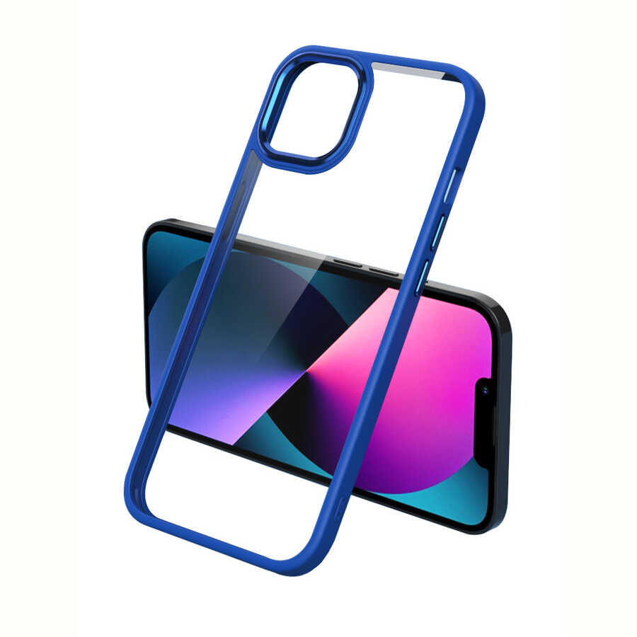 Apple iPhone 12 Pro Kılıf Zore Krom Kapak