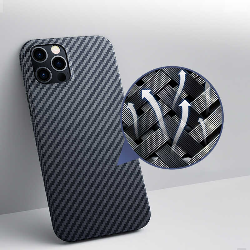 iPhone 12 Pro Max Kılıf Benks Aramid Kapak