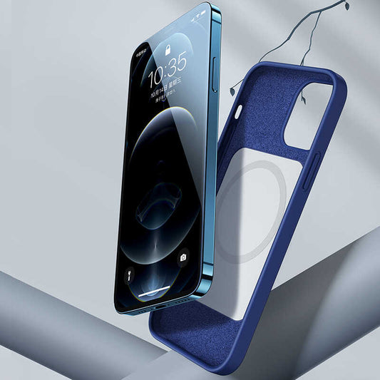 iPhone 12 Pro Max Kılıf Benks M-safe Magnetic Original MFI Certified Silikon Kapak