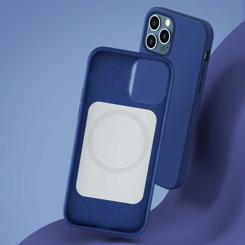 iPhone 12 Pro Max Kılıf Benks M-safe Magnetic Original MFI Certified Silikon Kapak