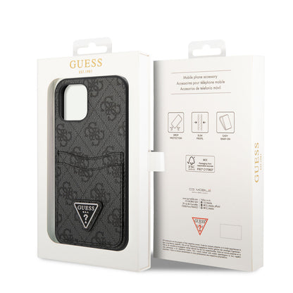 iPhone 12 Pro Max Kılıf GUESS Çift Kart Bölmeli Kapak