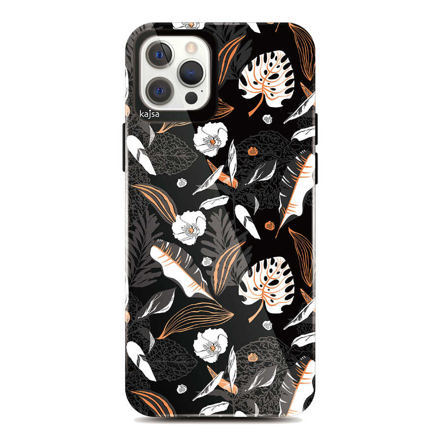 iPhone 12 Pro Max Kılıf Kajsa Botanic Kapak
