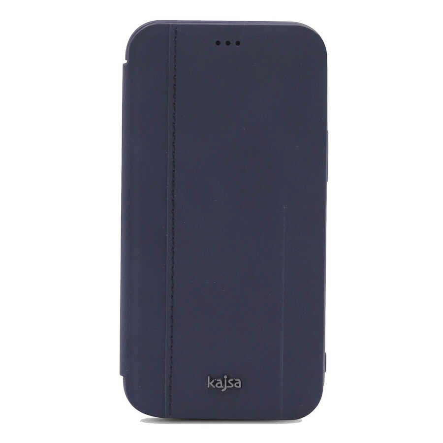iPhone 12 Pro Max Kılıf Kajsa Dale Serisi Parallel PU Folio Kapaklı Kılıf