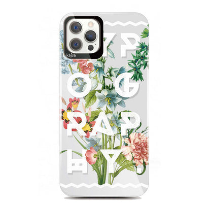 iPhone 12 Pro Max Kılıf Kajsa Floral Kapak