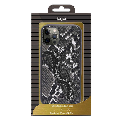 iPhone 12 Pro Max Kılıf Kajsa Glamorous Serisi Snake Handstrap Kapak
