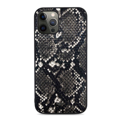iPhone 12 Pro Max Kılıf Kajsa Glamorous Serisi Snake Pattern Kapak