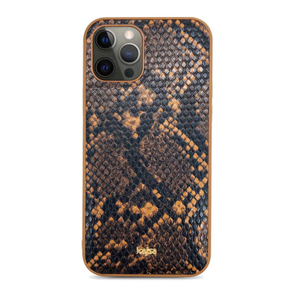 iPhone 12 Pro Max Kılıf Kajsa Glamorous Serisi Snake Pattern Kapak