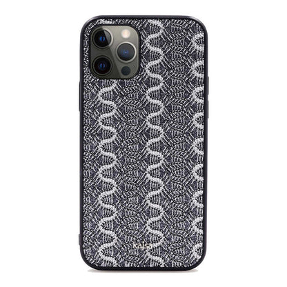 iPhone 12 Pro Max Kılıf Kajsa Glamorous Serisi Waterfall Pattern Kapak
