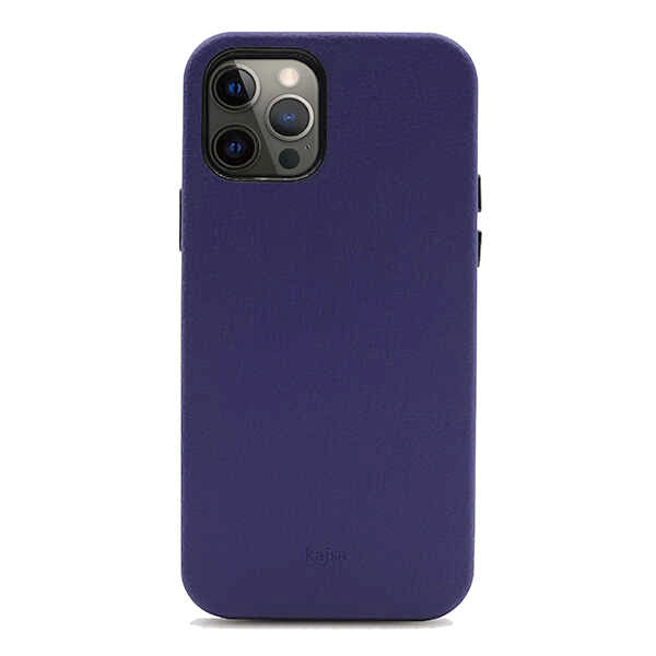 iPhone 12 Pro Max Kılıf Kajsa Litchi Kapak