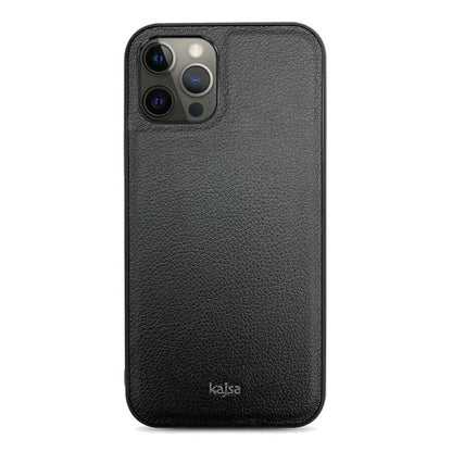 iPhone 12 Pro Max Kılıf Kajsa Luxe Collection Hakiki Deri Kapak