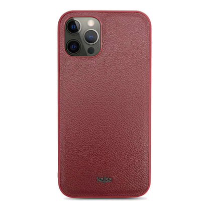 iPhone 12 Pro Max Kılıf Kajsa Luxe Collection Hakiki Deri Kapak