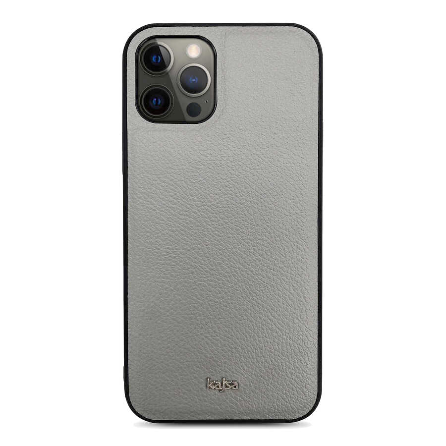 iPhone 12 Pro Max Kılıf Kajsa Luxe Collection Hakiki Deri Kapak