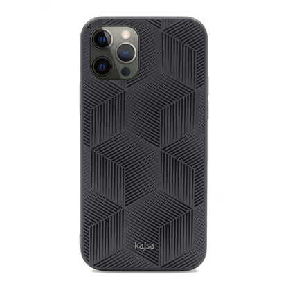 iPhone 12 Pro Max Kılıf Kajsa Splendid Serisi 3D Cube Kapak