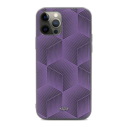 iPhone 12 Pro Max Kılıf Kajsa Splendid Serisi 3D Cube Kapak