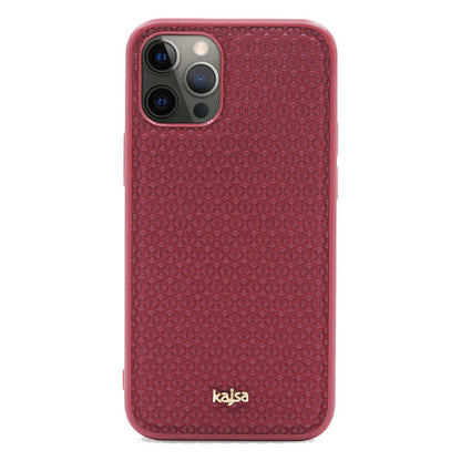 iPhone 12 Pro Max Kılıf Kajsa Splendid Serisi 3D Leaf Kapak