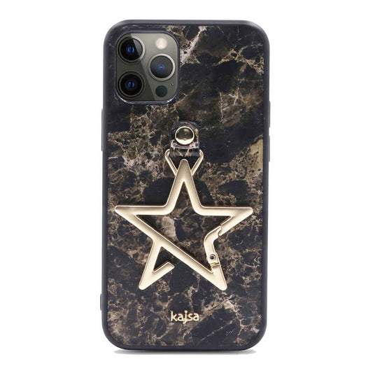 iPhone 12 Pro Max Kılıf Kajsa Starry Serisi Marble Kapak