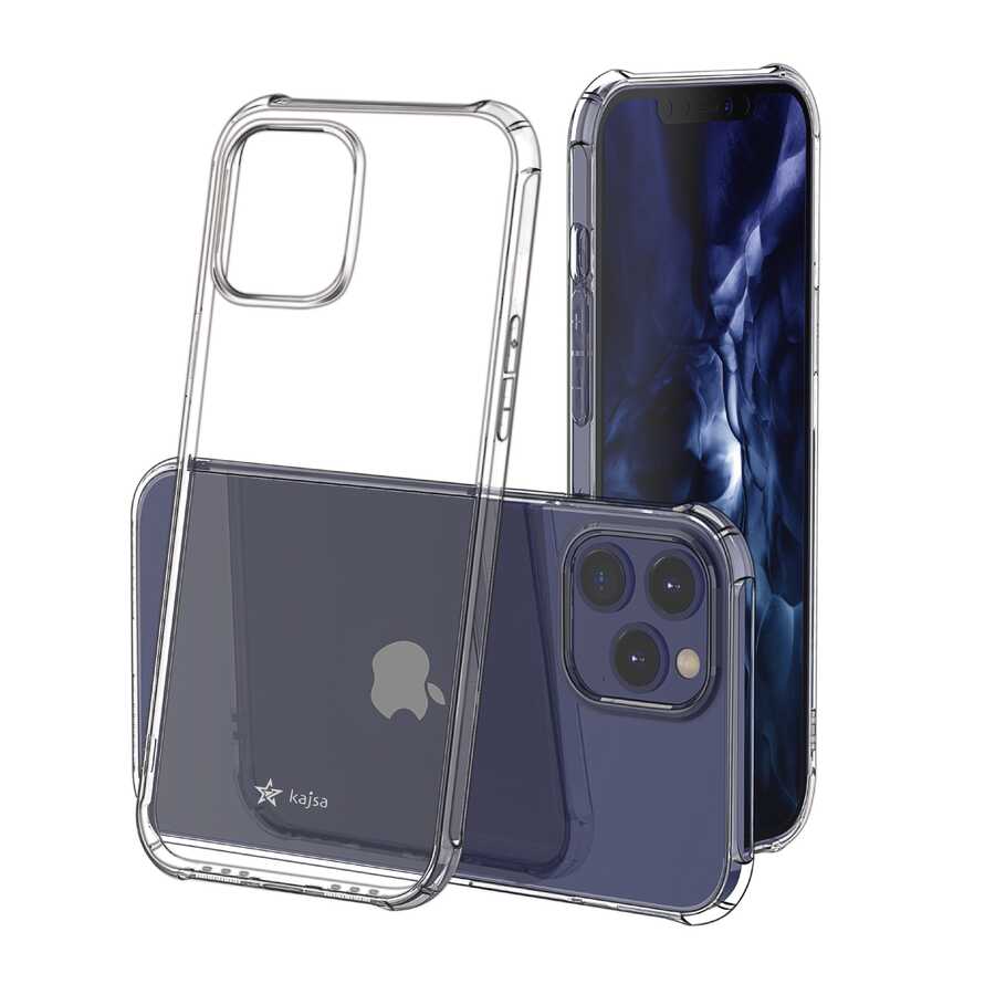 iPhone 12 Pro Max Kılıf Kajsa Transparent Kapak
