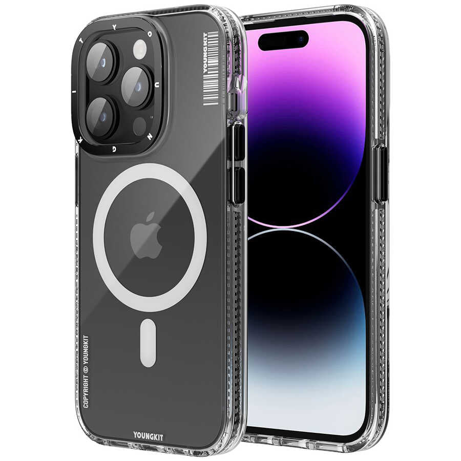 iPhone 12 Pro Max Kılıf M-safe Şarj Özellikli YoungKit Exquisite Serisi Kapak