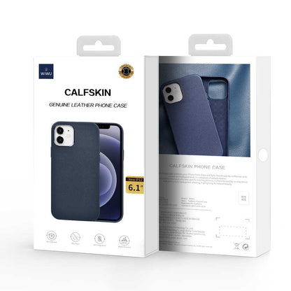 iPhone 12 Pro Max Kılıf Wiwu Calfskin Kapak