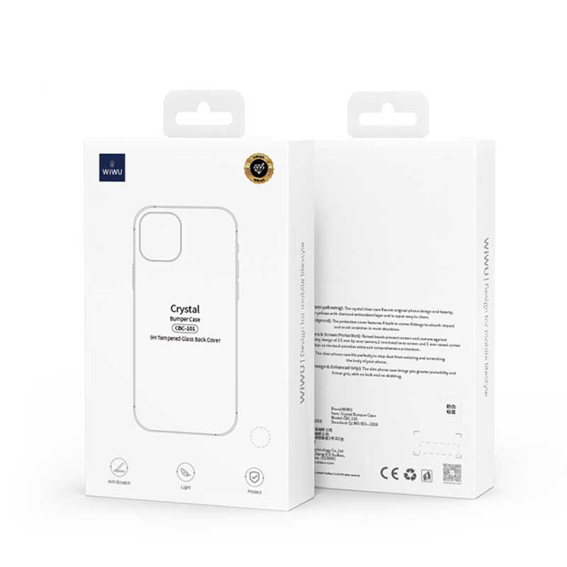 iPhone 12 Pro Max Kılıf Wiwu Magnetic Crystal Kapak