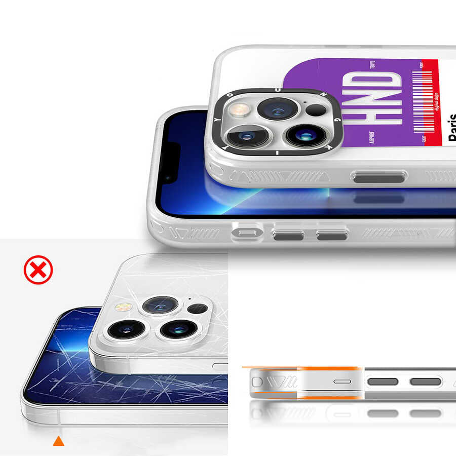 iPhone 12 Pro Max Kılıf YoungKit Any Time Trip Serisi Kapak