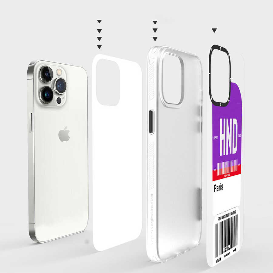 iPhone 12 Pro Max Kılıf YoungKit Any Time Trip Serisi Kapak
