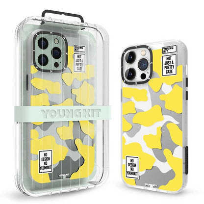 iPhone 12 Pro Max Kılıf YoungKit Kamuflaj Serisi Kapak