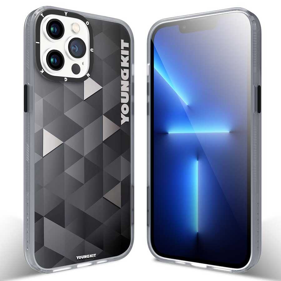 iPhone 12 Pro Max Kılıf YoungKit Klasik Serisi Kapak