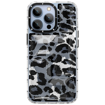 iPhone 12 Pro Max Kılıf YoungKit Leopard Article Serisi Kapak