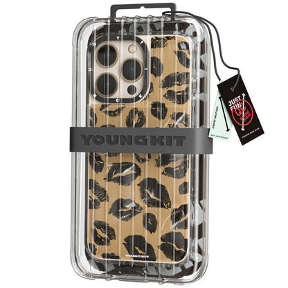 iPhone 12 Pro Max Kılıf YoungKit Leopard Article Serisi Kapak