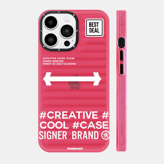iPhone 12 Pro Max Kılıf YoungKit Luggage FireFly Serisi Kapak