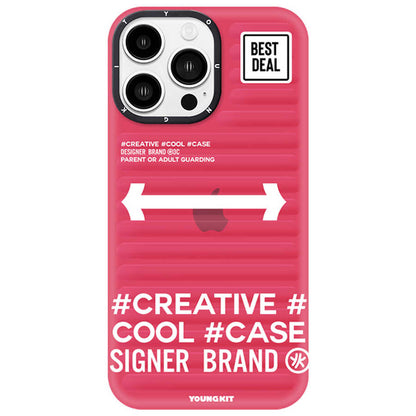 iPhone 12 Pro Max Kılıf YoungKit Luggage FireFly Serisi Kapak