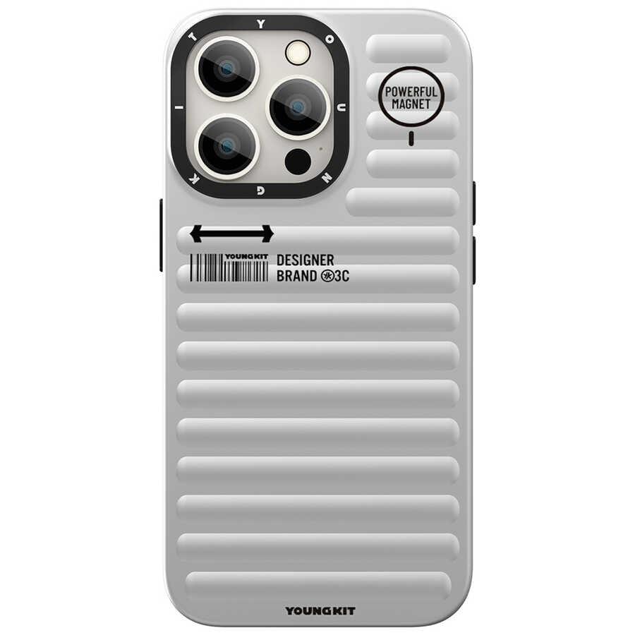 iPhone 12 Pro Max Kılıf YoungKit Plain Coloured Serisi Kapak